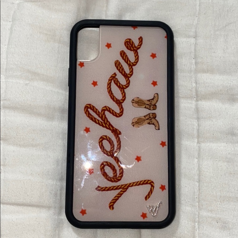 Wildflower iPhone XR yeehaw case